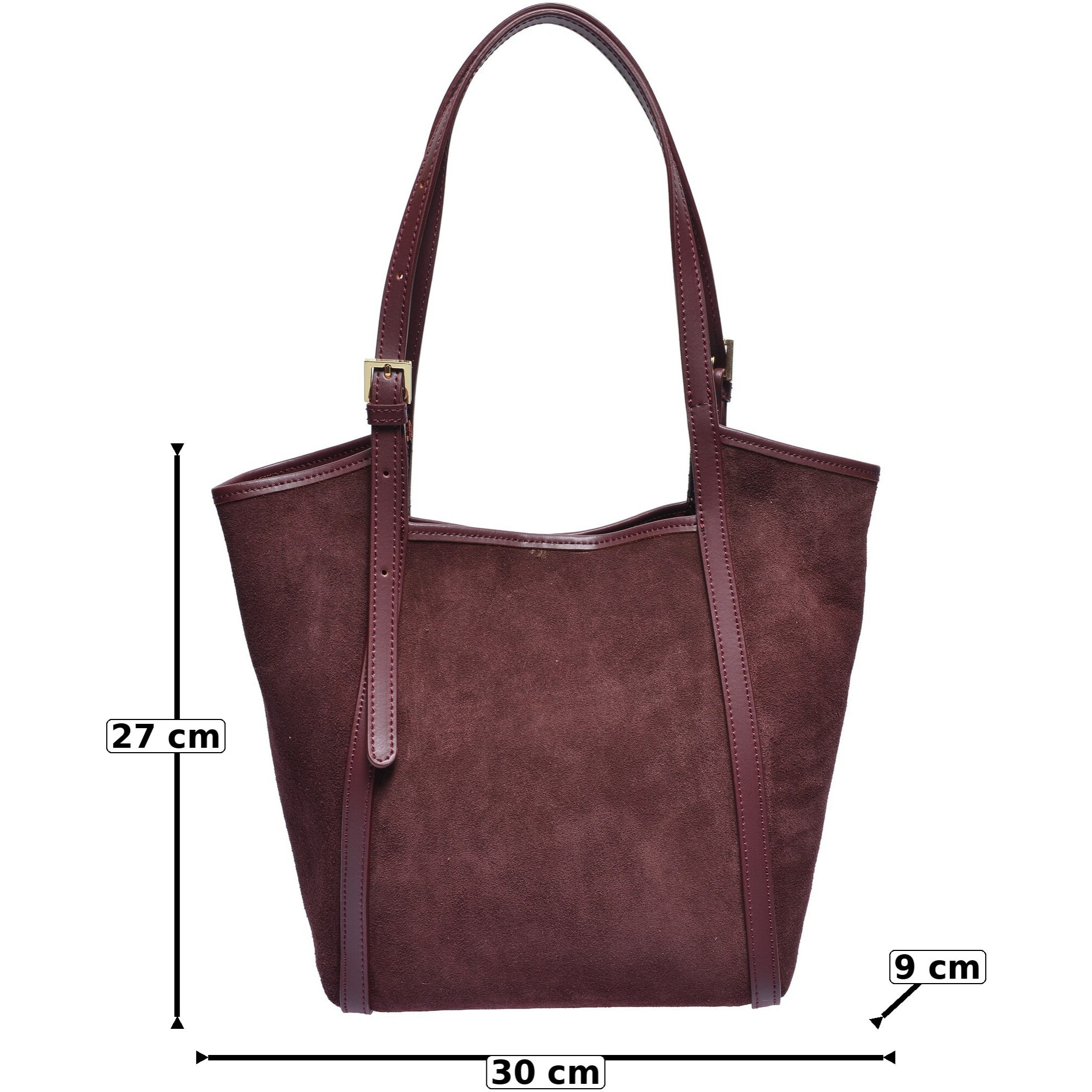 Tote Anna Luchini Bordeaux