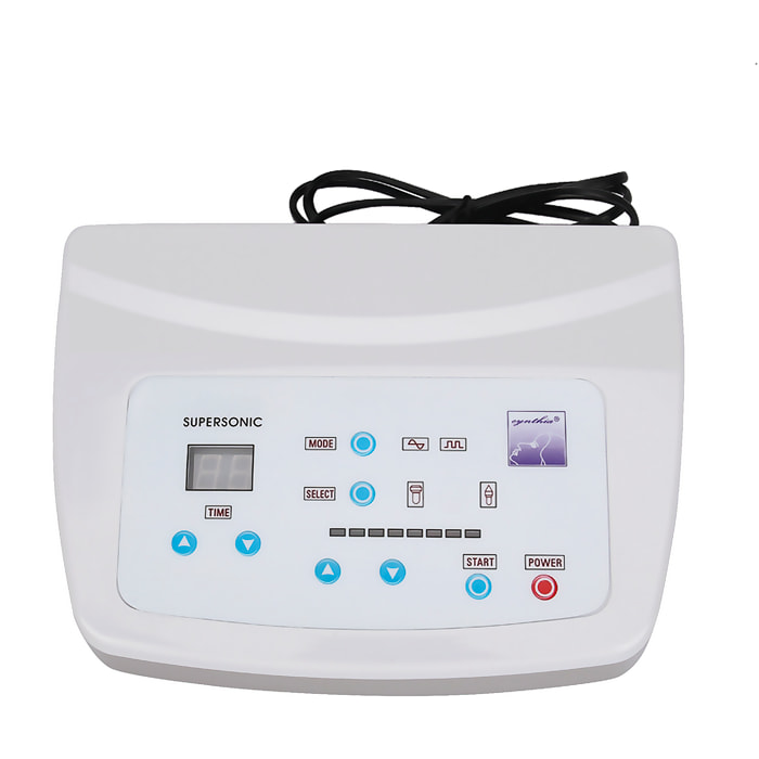 Strumento di bellezza ultrasuoni 2 in 1. Strumento di gestione dei nevi ad ultrasuoni e di rimozione delle macchie sul viso. 2 testine di azione.