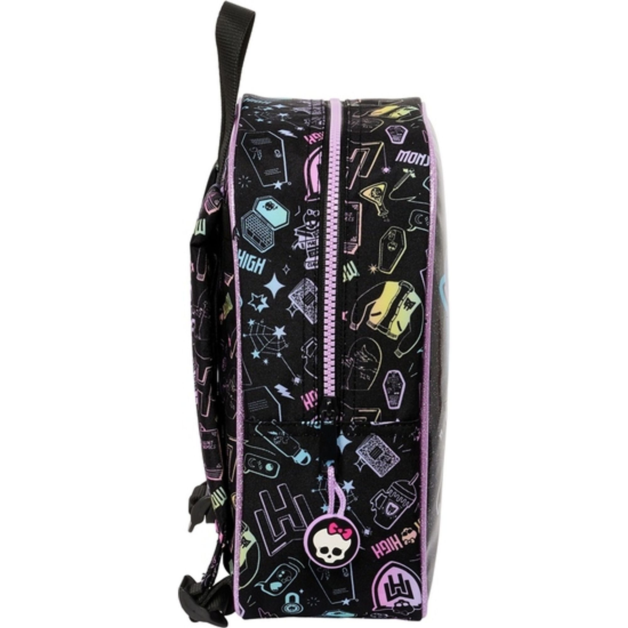 Mochila guarderia adapt.carro monster high