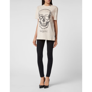 PHILIPP PLEIN T-Shirt Round Neck SKULL
