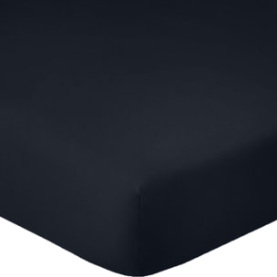Drap Housse - Bonnet 28cm 100% Coton 57fils Noir