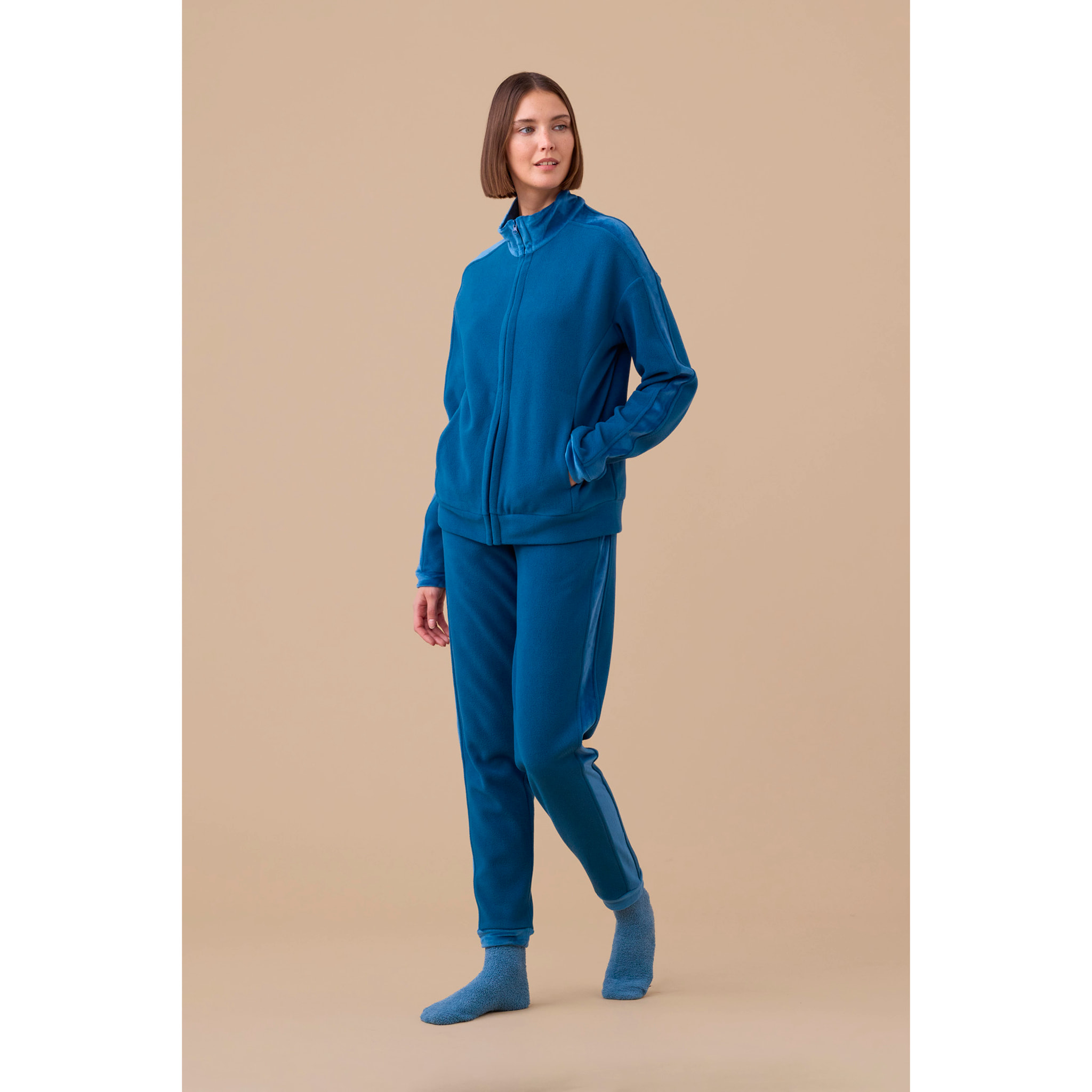 Completo donna micropile articolo unito. Noidinotte