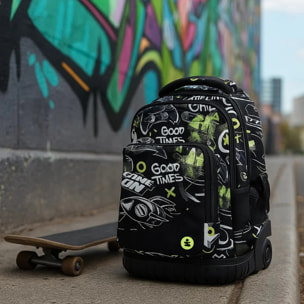 beSmart - ZAINO TROLLEY PREMIUM ORGANIZZATO GAME ON