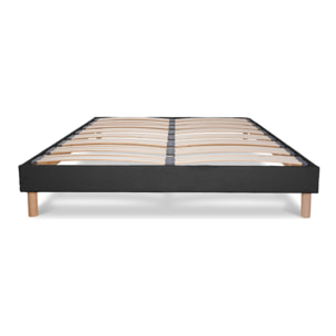 Sommier en Kit | 1 Place | laine bouclée