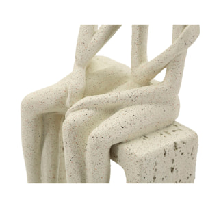 STATUETTA COPPIA STONS CM 11,5X9X25