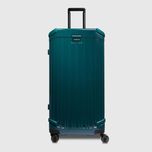 Piquadro Hardside 4 wheel suitcase in trunk shape