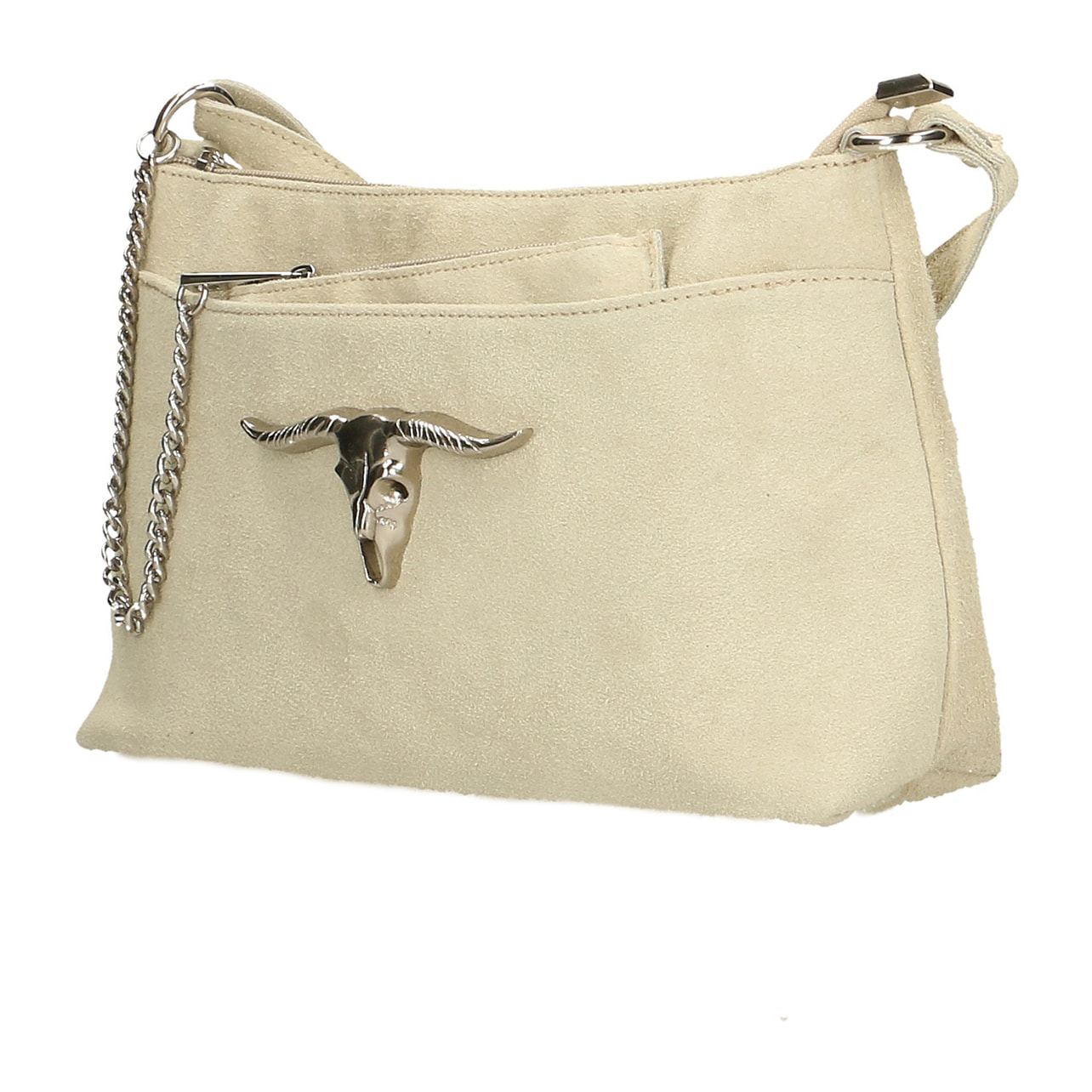 Borsa a tracolla  da donna In Vera pelle Made in Italy 29x17x8 cm