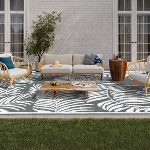 Tapis extérieur Hawaï 270x470cm gris