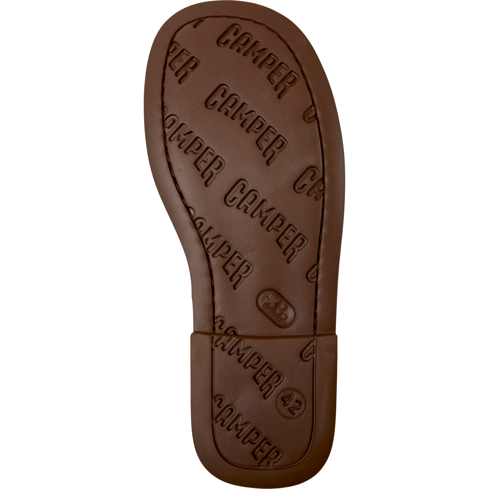 Zapatos de cordones - CAMPER Don - Marron - Piel de ante