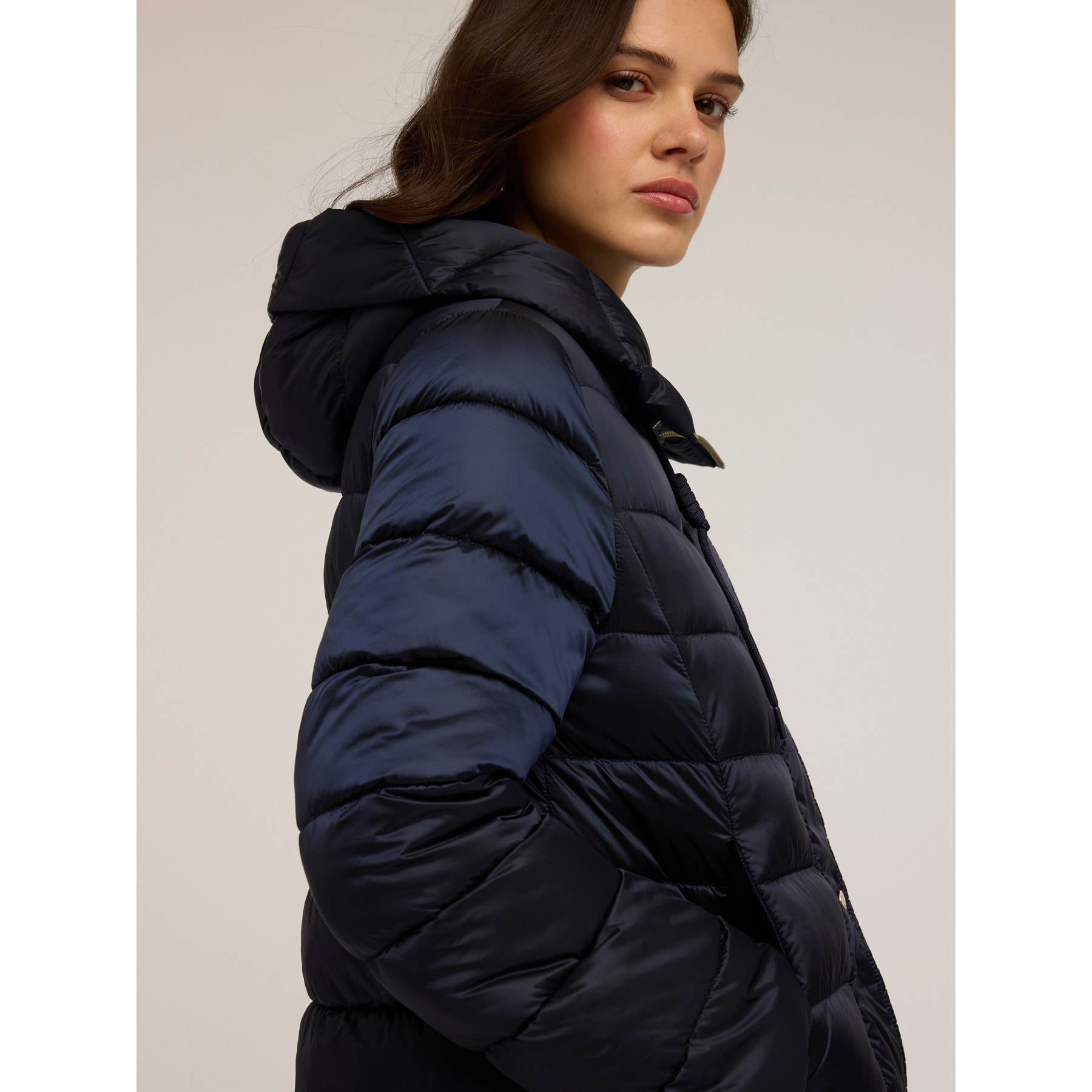 Motivi - Piumino in nylon lucido - Blu