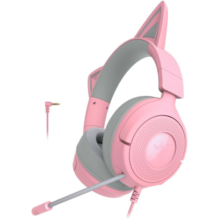 Casque gamer RAZER KRAKEN KITTY V3 X QUARTZ