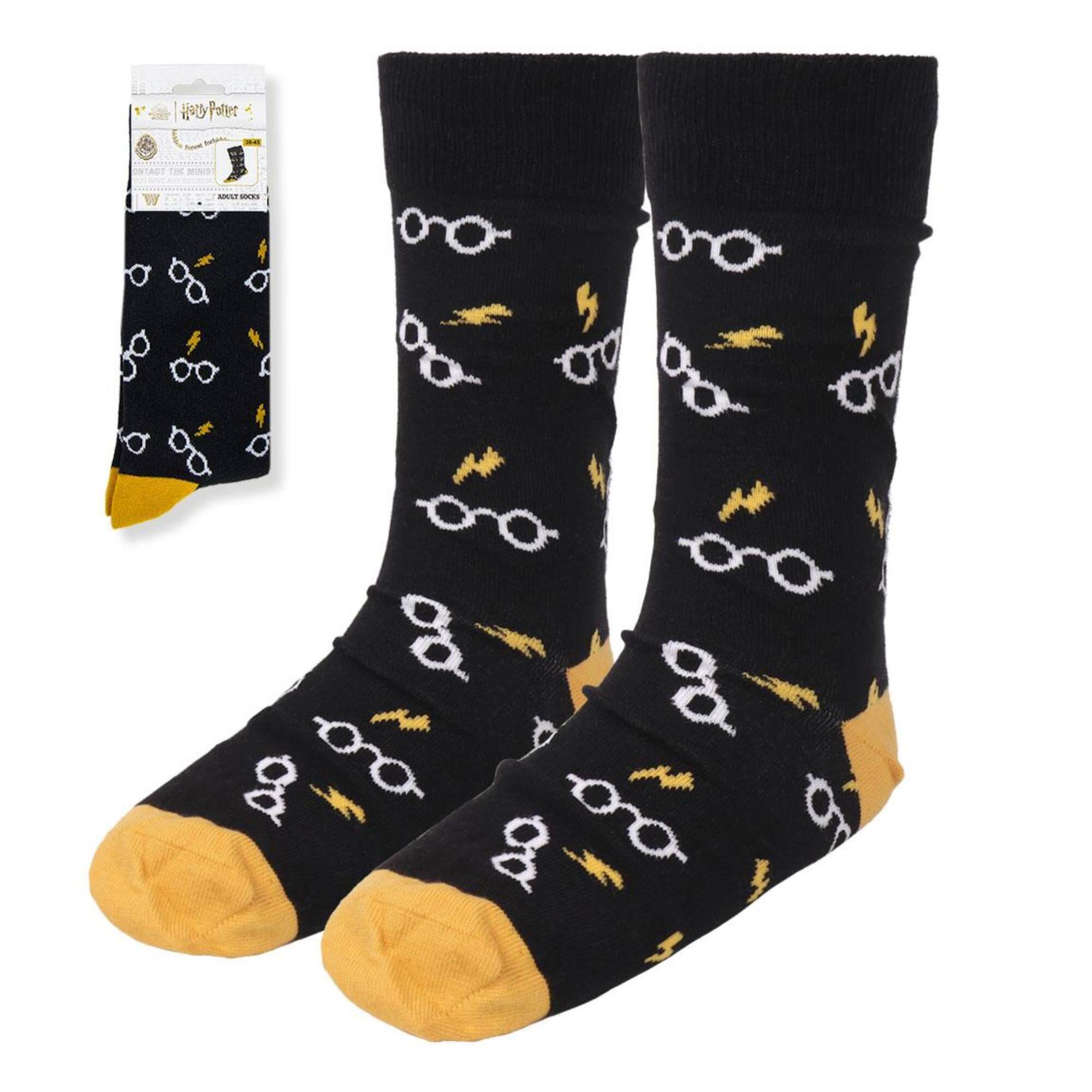 Set de 4 Calcetines con diseños de Harry Potter