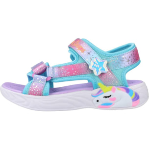Sandalias Niña Unicorn Violeta
