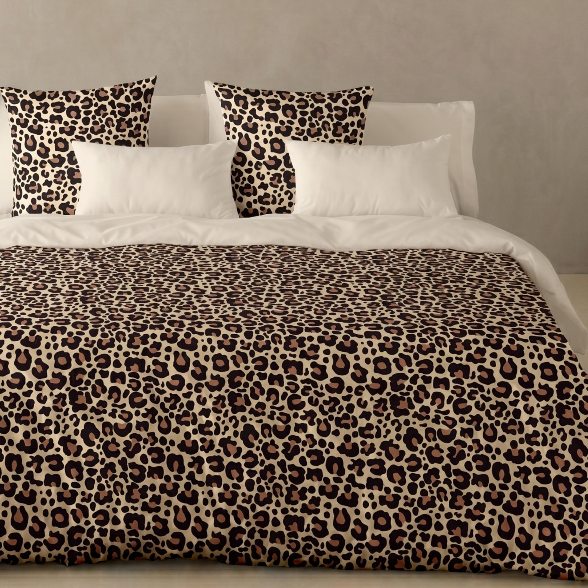 Funda Nórdica Estampada 2/3 piezas - 100% Microfibra Poliéster - Leopard
