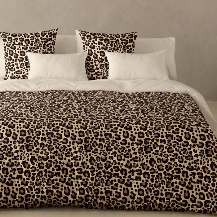 Funda Nórdica Estampada 2/3 piezas - 100% Microfibra Poliéster - Leopard