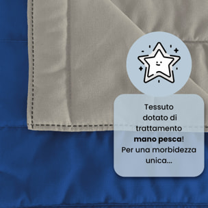 TRAPUNTINO ESTIVO ELEGANT MATRIMONIALE, BICOLORE