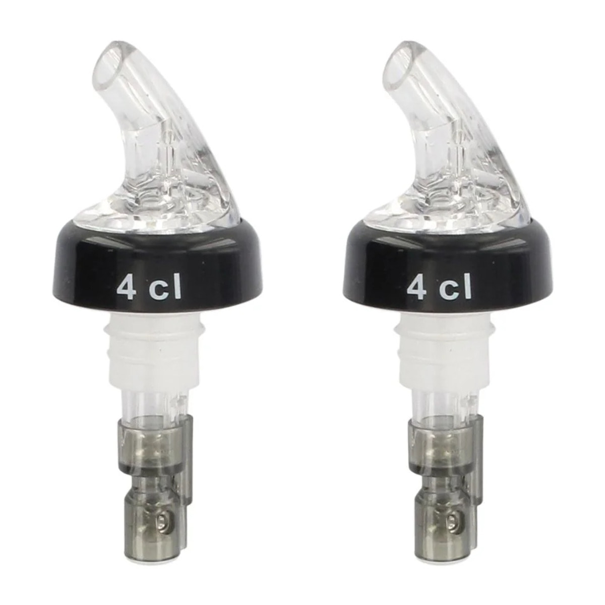 Ensemble de 2 Becs verseurs doseur à alcool à bille 4 cl Fackelmann