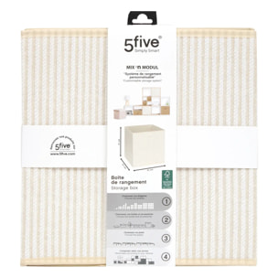 Panier Mix n Modul L31cm crème