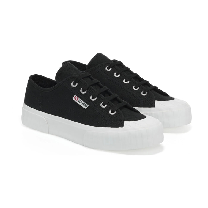 Sneakers Superga Uomo Donna Nero 2630 Stripe