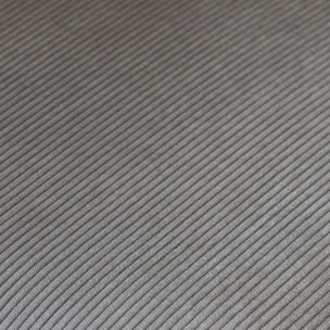 Lot de 2 chaises en velours côtelé gris clair NILSA