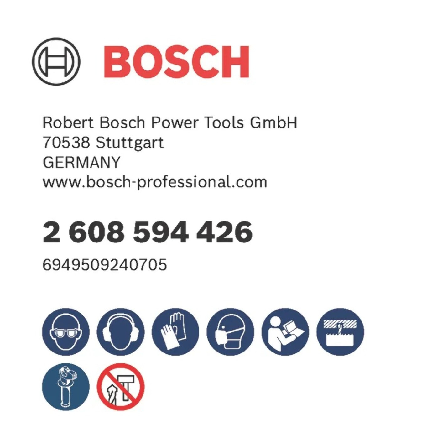 Coffret de scies trépans PRO Multi Material PC Plus, 9 pièces - BOSCH - 2608594423