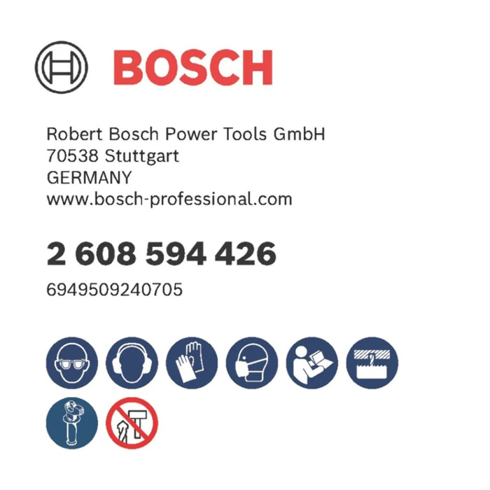 Coffret de scies trépans PRO Multi Material PC Plus, 9 pièces - BOSCH - 2608594423