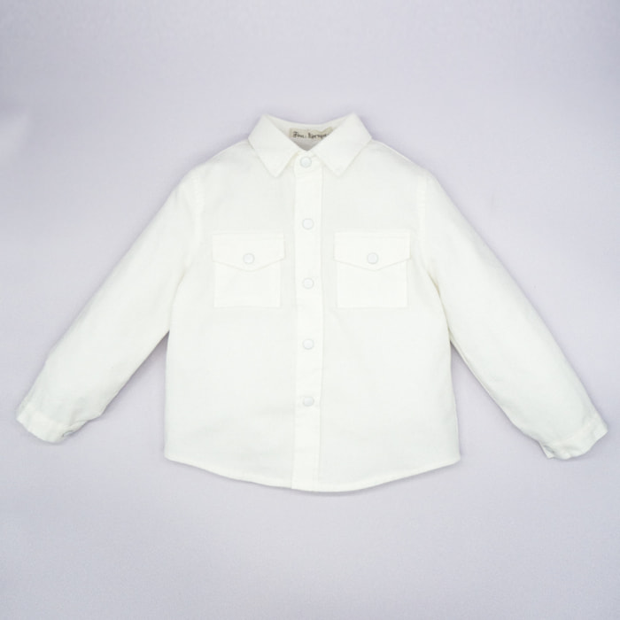 CAMISA CUELLO CAMISERO MICROPANA BLANCO
