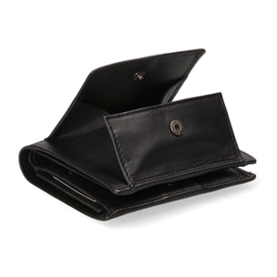 Portafoglio da uomo In Vera pelle Made in Italy 12,5x9,55x1 cm