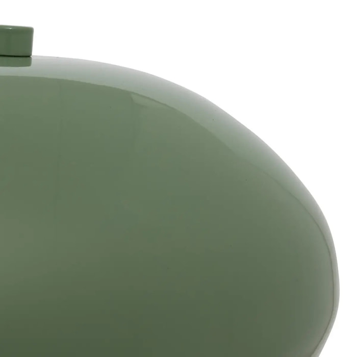 Lampe champignon à poser "Savio" vert H38cm