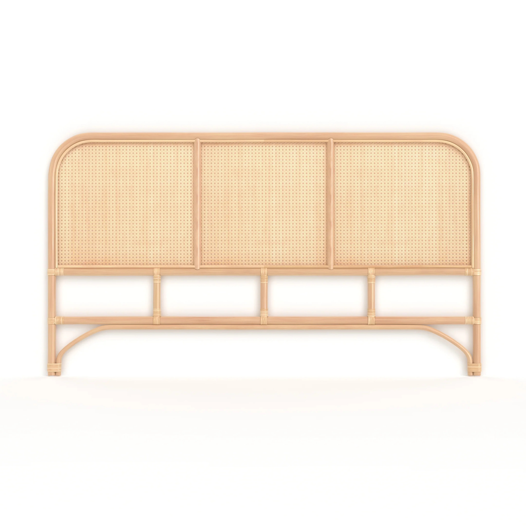 Tête de lit en rotin et cannage 160 cm - Naïra