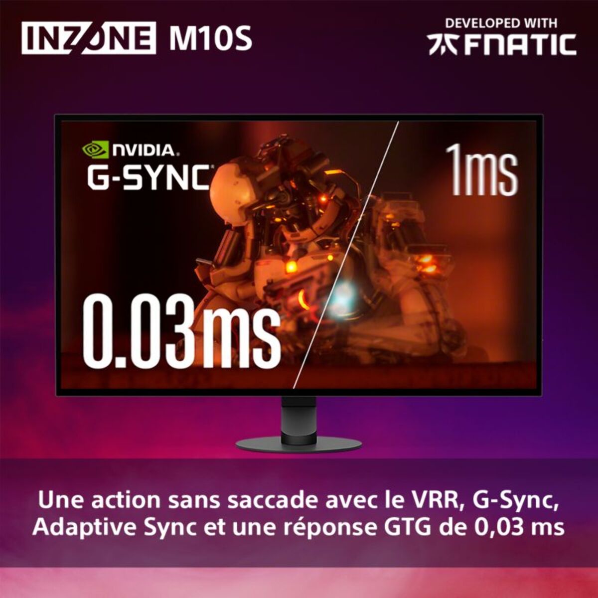 Ecran PC Gamer SONY INZONE M10S 27'' OLED QHD