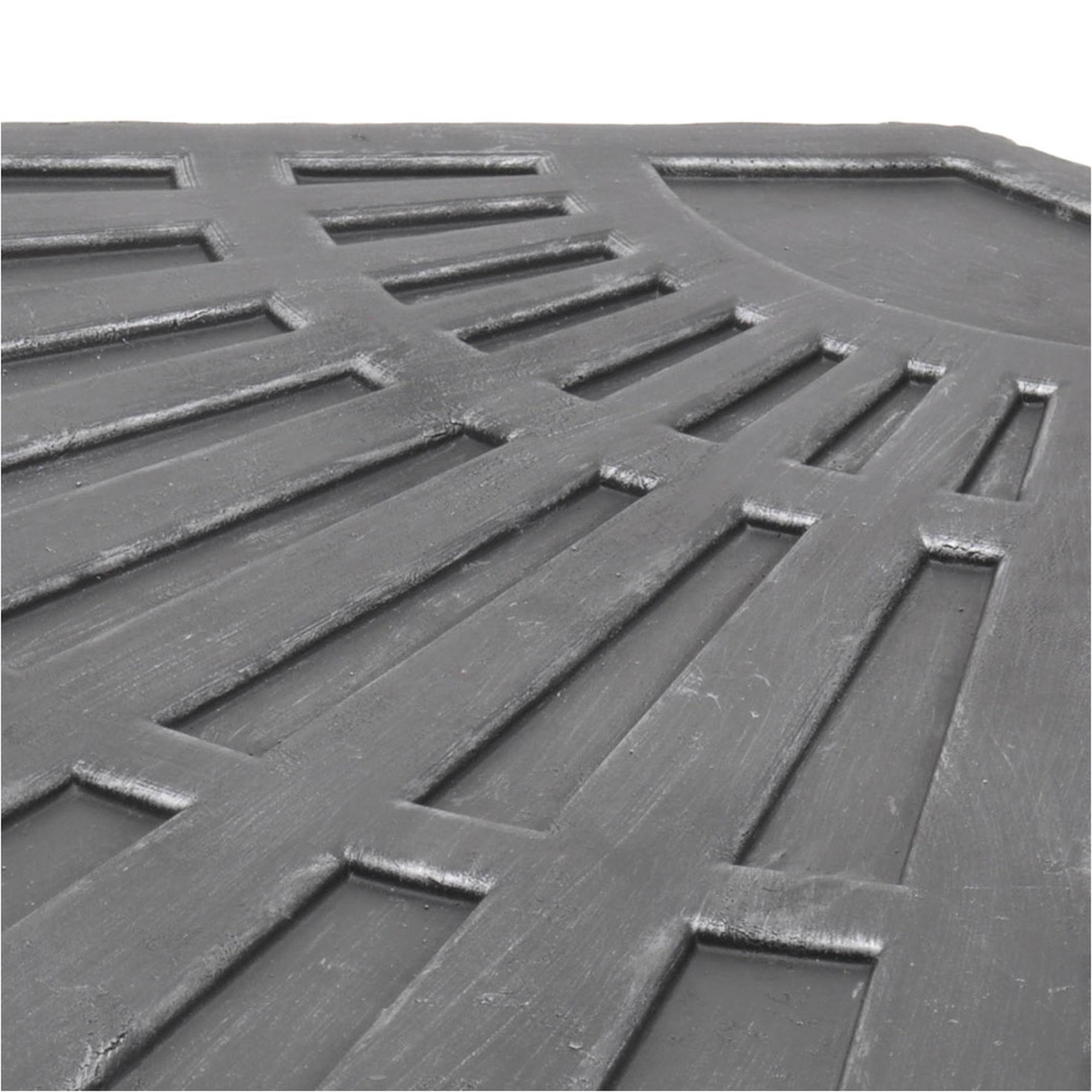 Well home base de cemento para sombrilla - diseño moderno y resistente en negro plata