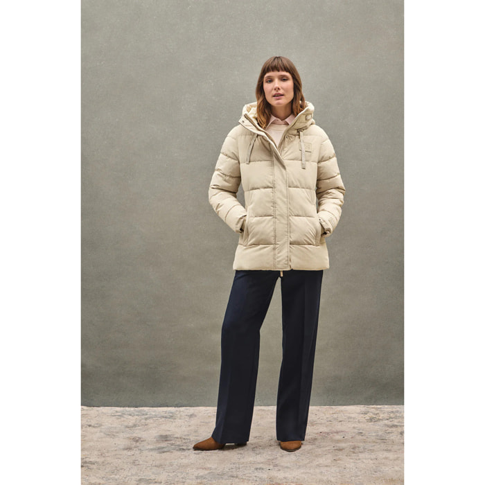 Chaqueta Iris color crudo con logo Polo Club