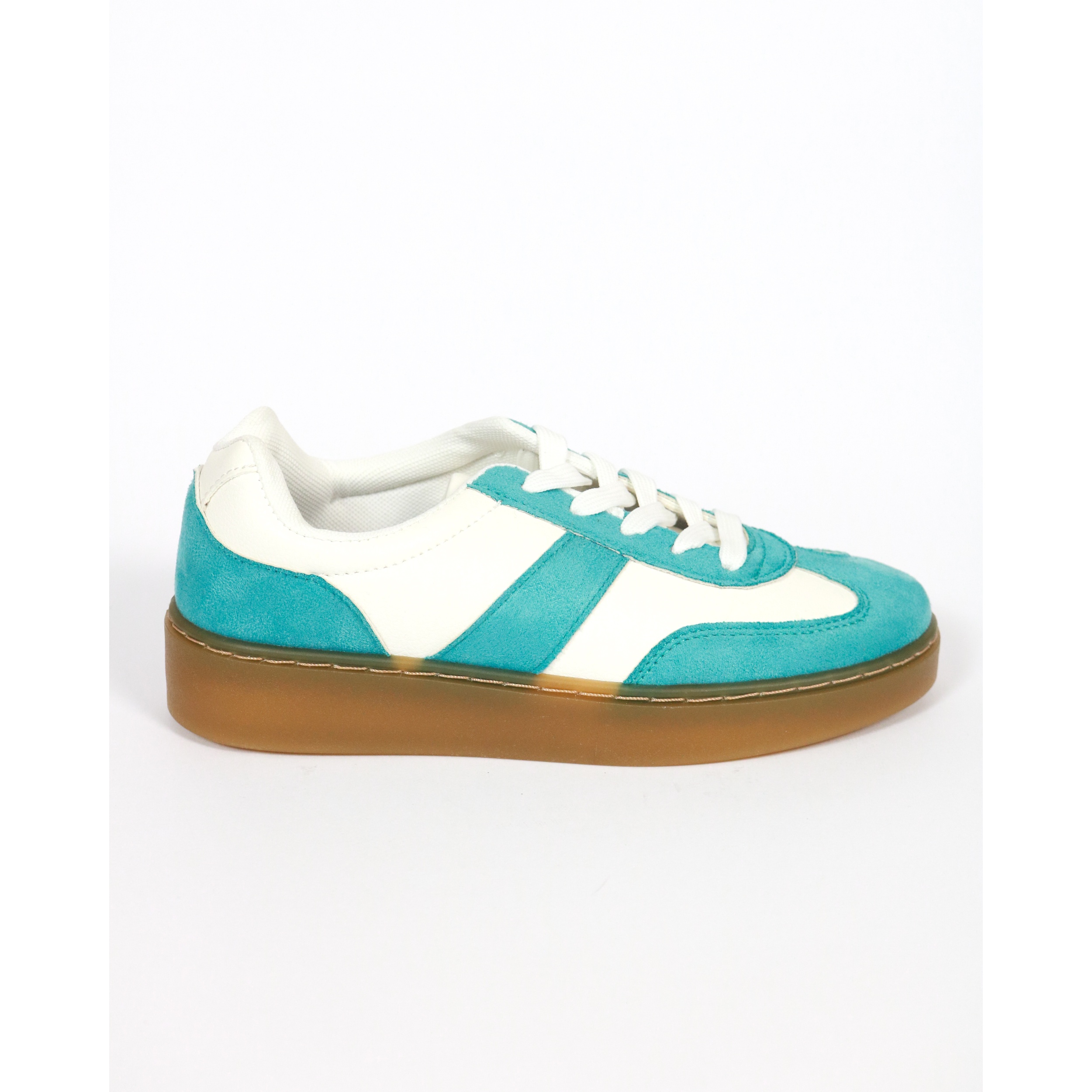 SNEAKERS BICOLORE CHOCOLA' AQUA