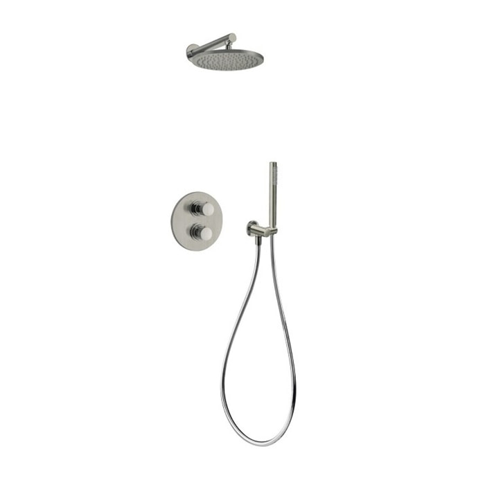 Mitigeur douche encastrable Paini Cox Grey Acier