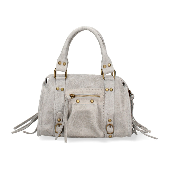 Borsa a spalla da donna - Modello Erisia - Vera pelle - 25.0 x 15.0 x 10.0 cm