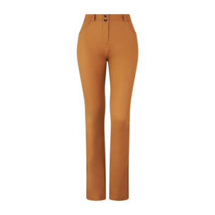 Pantaloni WR.UP® vita regular fondo bootcut in similpelle