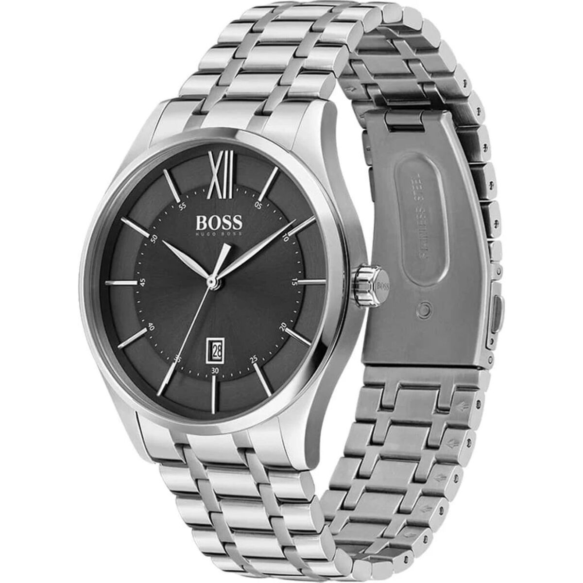 Reloj Hugo Boss 1513797 Hombre Analogico Cuarzo con Correa de Acero inoxidable