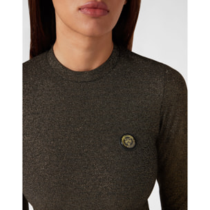 PLEIN SPORT T-Shirt Round Neck GLITTER