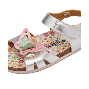Sandalias Planas Ecológicas Estampado Mariposa Planas