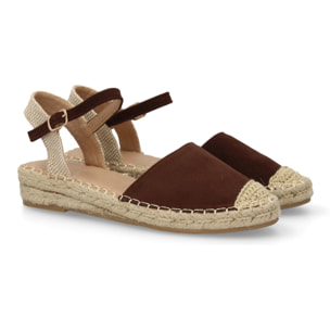 Alpargata mujer yute comoda cierre de hebilla
