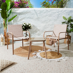 Salon De Jardin Mexico Beige