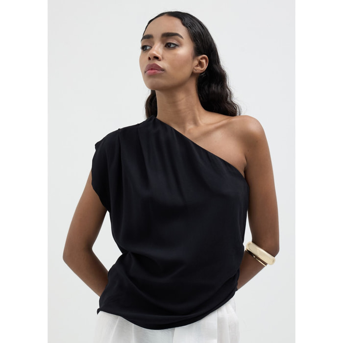 Blusa monospalla