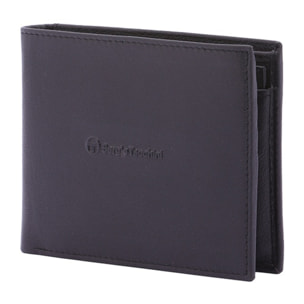 Portafoglio uomo in vera pelle - Modello False - Casual - 10.0 x 12.5 x 2.0 cm