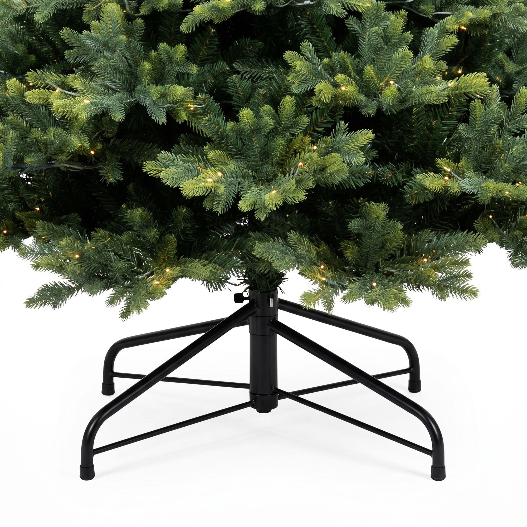 Cometa - Albero di Natale con 700 luci LED in PE e PVC Ø152x240 cm 2530 Punte
