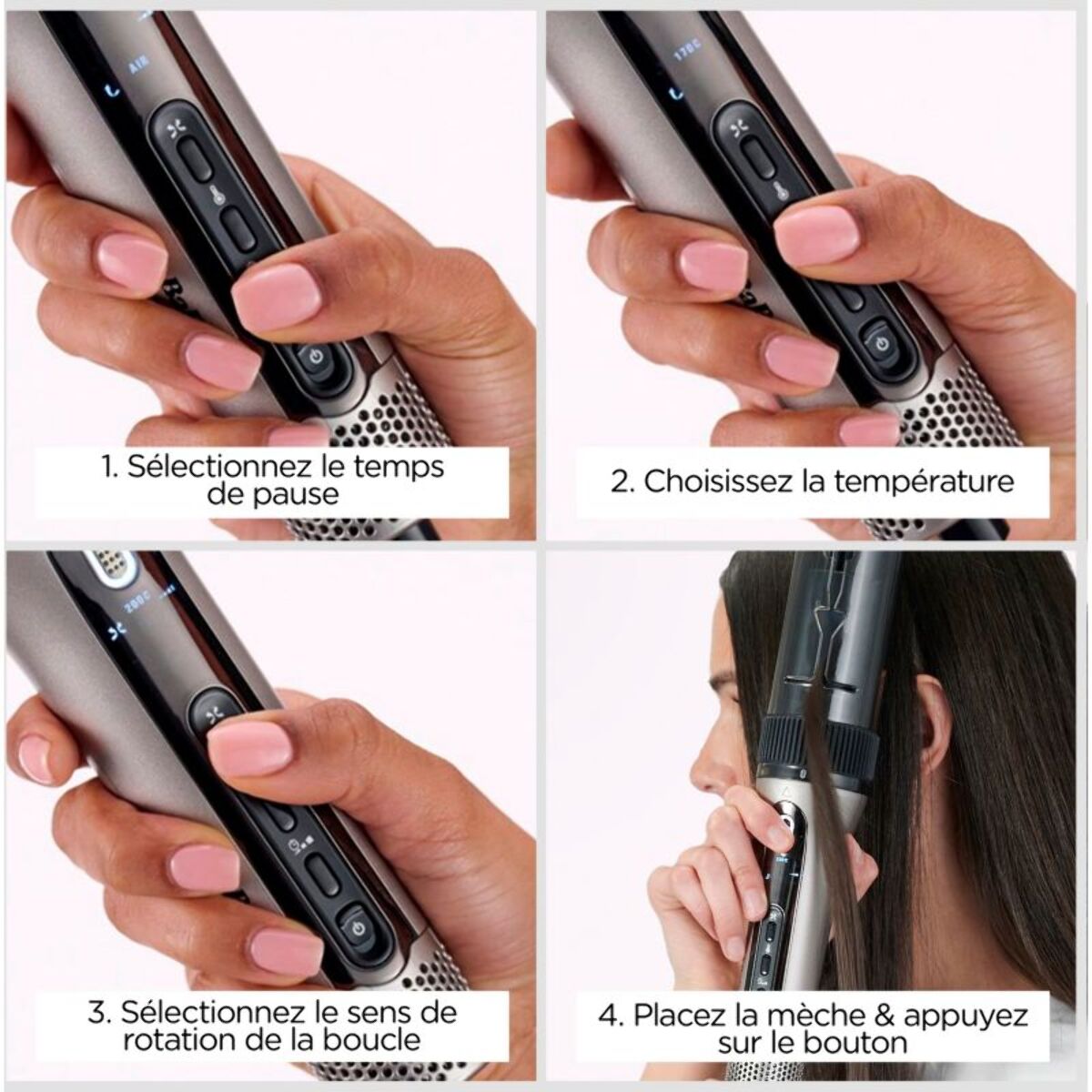 Fer à boucler BABYLISS automatique Style Secret Air C6688E