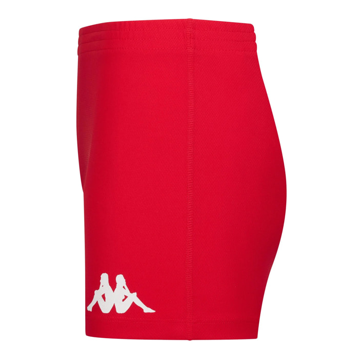 Pantaloni Corti Kappa Donna Kappa4Volley Genna Rosso