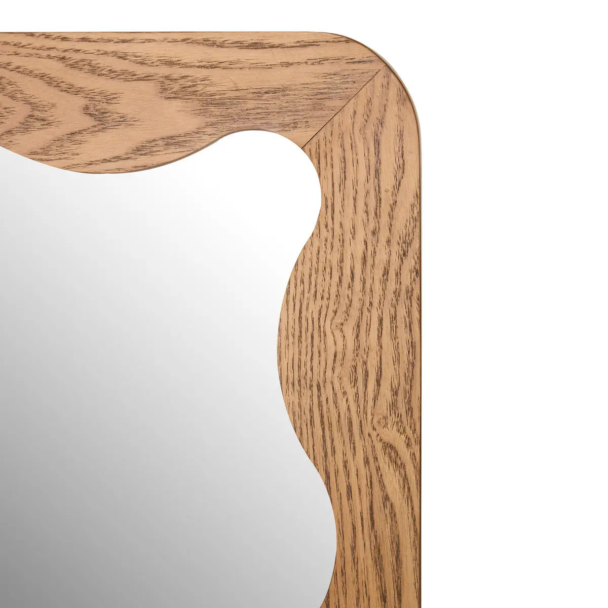 Miroir mural Tinny marron 165x61cm