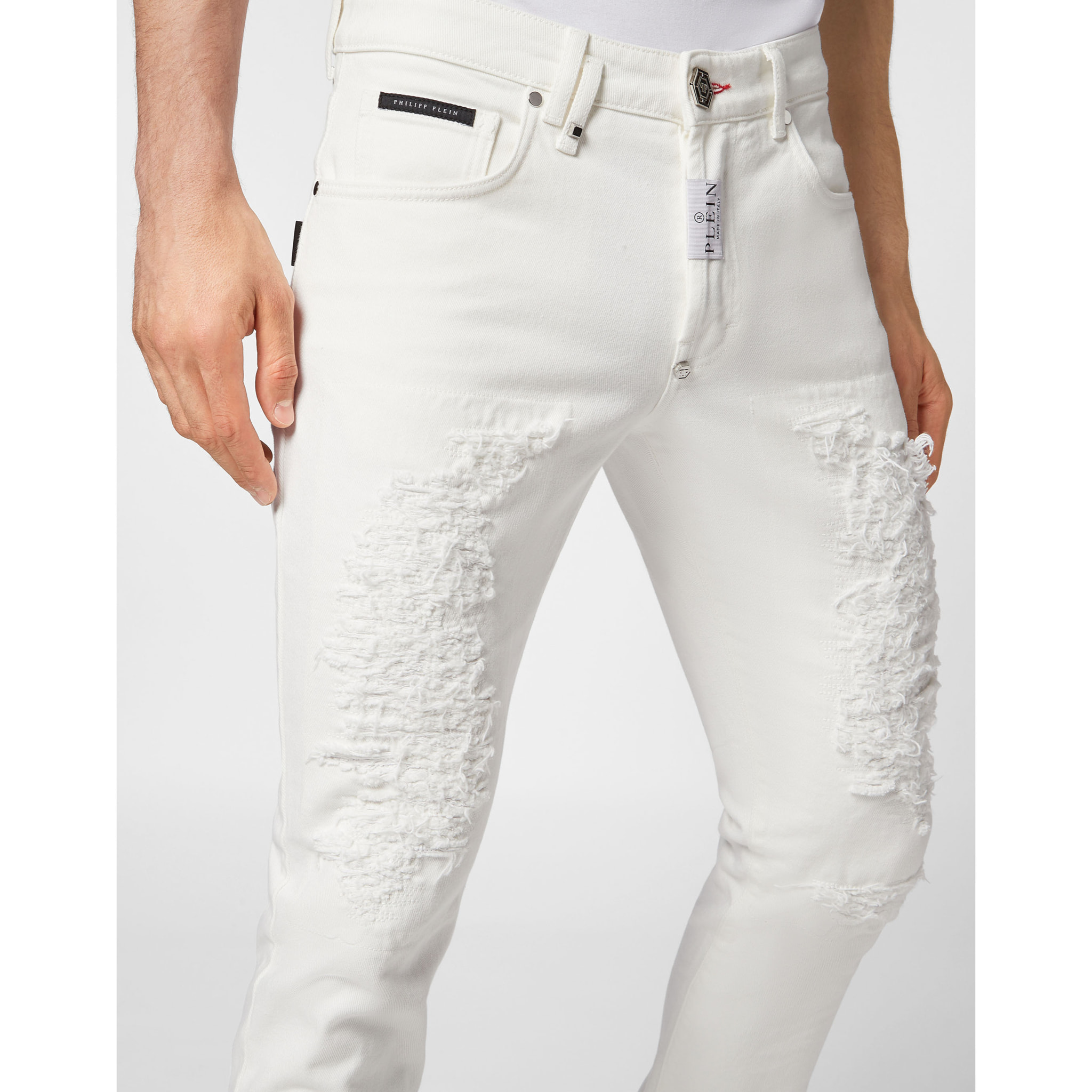 PHILIPP PLEIN Vaqueros de corte recto