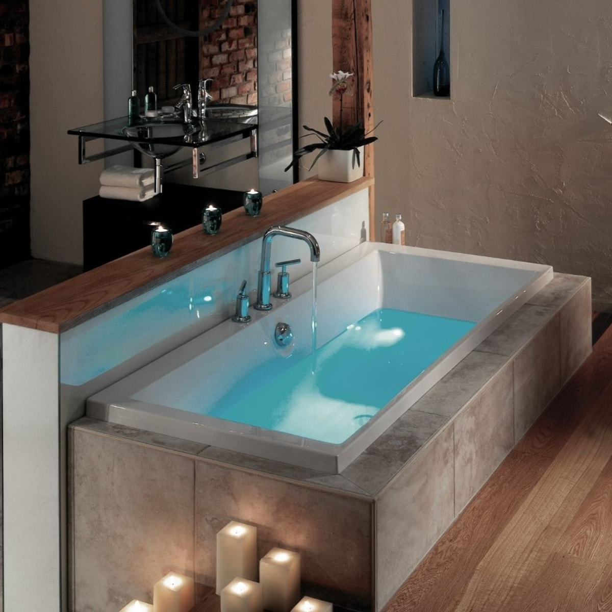 Baignoire Balnéo Massdream Evok 170 X 75, version gauche